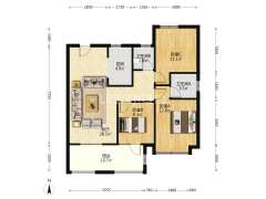 中冶未来城+高新区+新小区+南北三居-涿州中冶未来城户型图