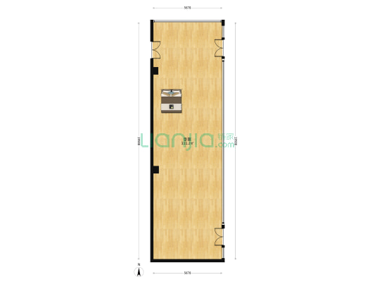 和朗大厦 1室0厅0卫 6381平方