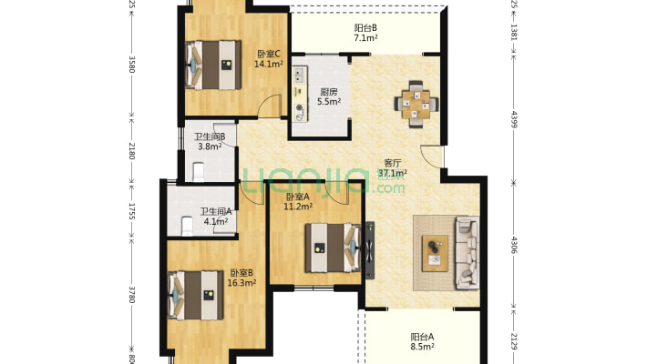 优博花园二手房实景图