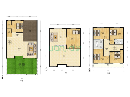 石狮阳光小区 6室2厅3卫 290平方