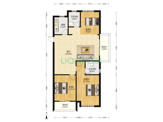溪南雅苑二区房源|户型图|小区车位|交通地址详情分析!