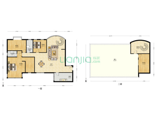国赋园住宅 4室1厅2卫 93平方