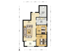 小区成熟，配套设施完善,房价低，自住装修标准-涿州东林家园户型图