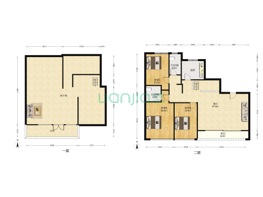 九龙仓邂湾澜庭 3室1厅2卫 236平方