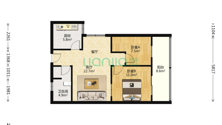 思源路1号二手房实景图
