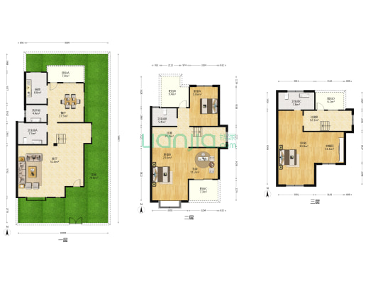 梦里水乡 4室2厅4卫 311平方
