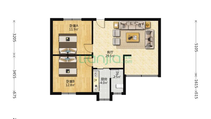 福利巷2号二手房实景图