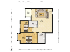 四中 南关 电梯房 房本满二 看房方便 采光好-涿州汇元新天地户型图