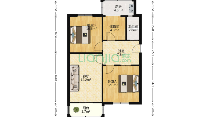 省水利家属院二手房实景图