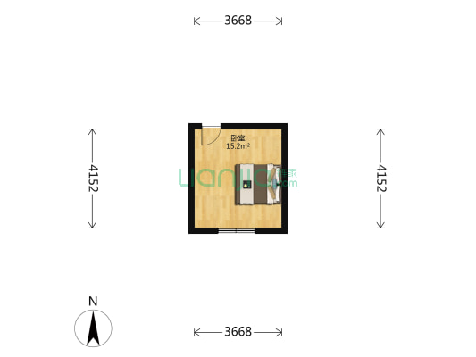 津南里 1室0厅0卫 26平方