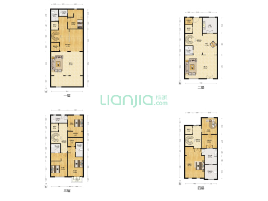 银亿领墅 6室3厅8卫 491平方