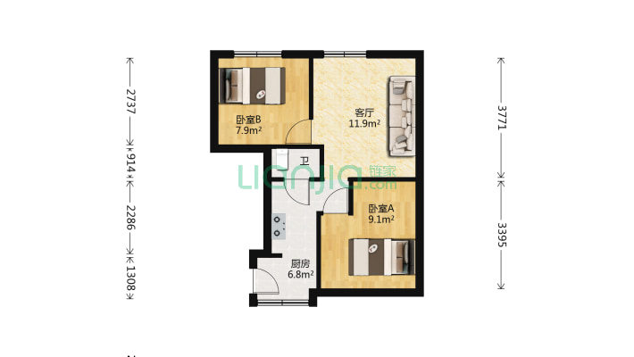 岷山路二段587号二手房实景图