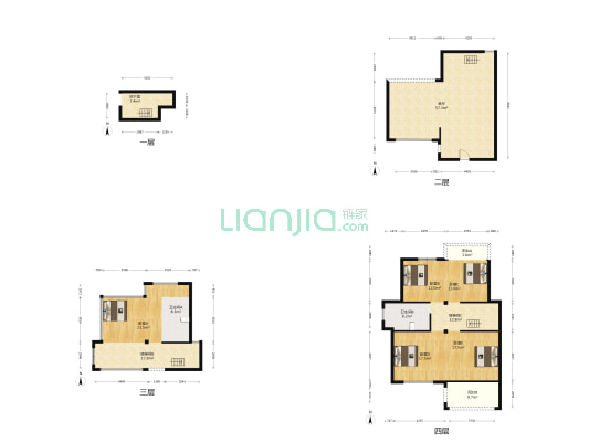 湖湾美墅 5室1厅2卫 295平方