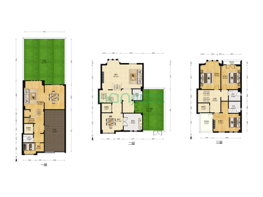 置信牧山丽景三期 5室2厅4卫 294平方
