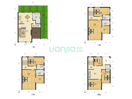 怡景苑 9室3厅6卫 269平方