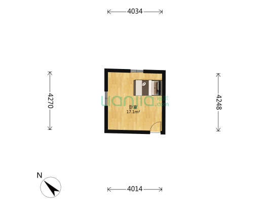 张自忠路33号 1室0厅0卫 30平方