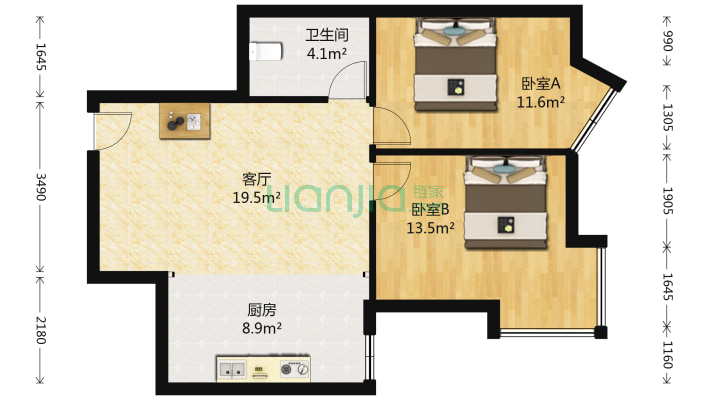 黎明国际广场二手房实景图