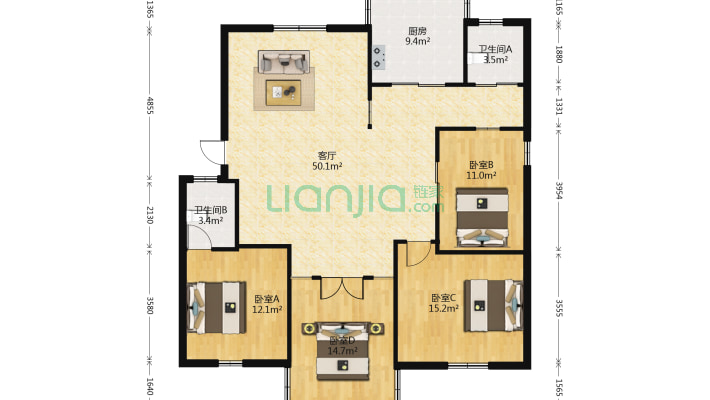 海信苑二手房实景图