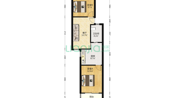 静安新城十区二手房实景图