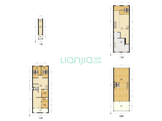 海新万景山庄 4室1厅1卫 247平方