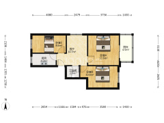 位置好，价格可议。随时看房，交通便利，出行方便。-涿州矿山局家属楼南院户型图