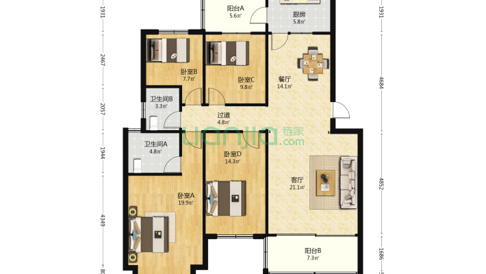 新欣家园二手房实景图
