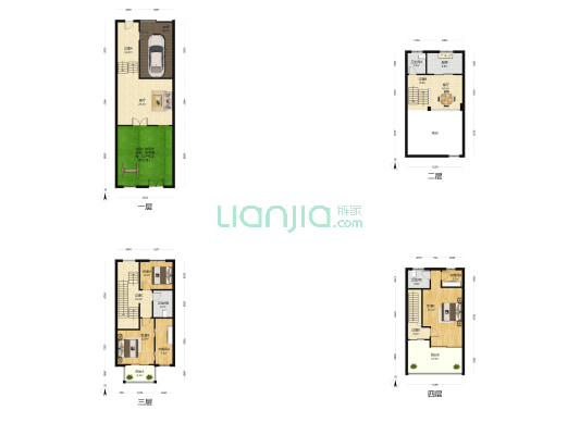 景秀华府南区 3室2厅3卫 166平方