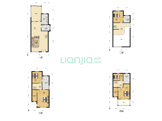 鱼尾狮玉峰山庄 5室1厅4卫 222平方