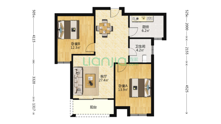 望虞水岸二手房实景图