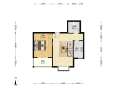 四中，南关，低总价，房本满五70年大产权-涿州汇元新天地户型图