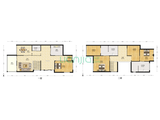 宁江大院 3室2厅3卫 265平方