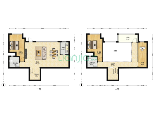 华宇锦绣玺岸 3室1厅2卫 143平方