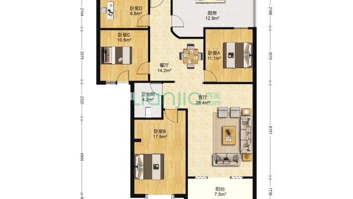 金汇园二手房实景图