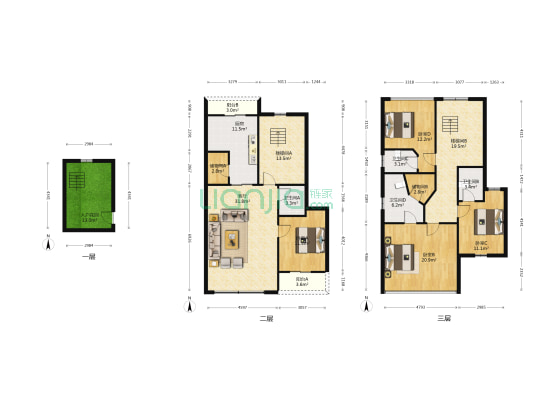 正龙豪园 4室1厅4卫 218平方
