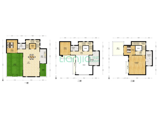 茅莱山居溪岸 4室1厅4卫 211平方