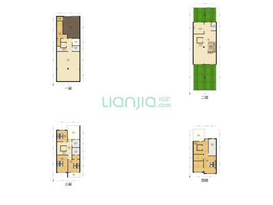富奥观潭 4室1厅5卫 291平方