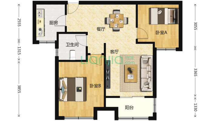 练祁佳城阳光嘉苑(慈竹路435弄)二手房实景图