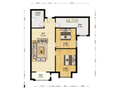 看房方便  中高楼层   采光充足-涿州天筑逸城户型图