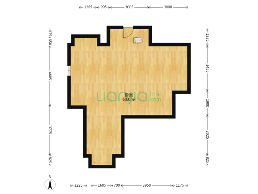 后溪花园 1室0厅0卫 68平方