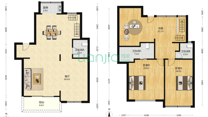 帝豪苑二手房实景图