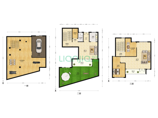 江南里 3室2厅1卫 212平方