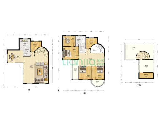 怡景山庄 4室3厅3卫 254平方