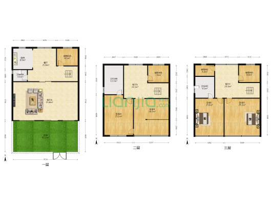 信州区贸昌路289号 4室4厅3卫 255平方