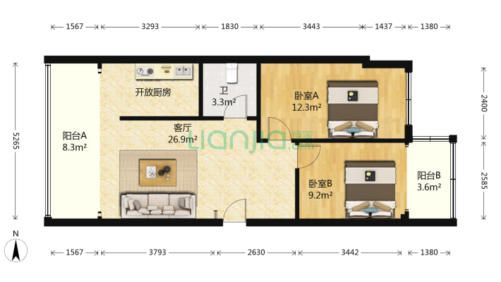 万馨苑二手房实景图