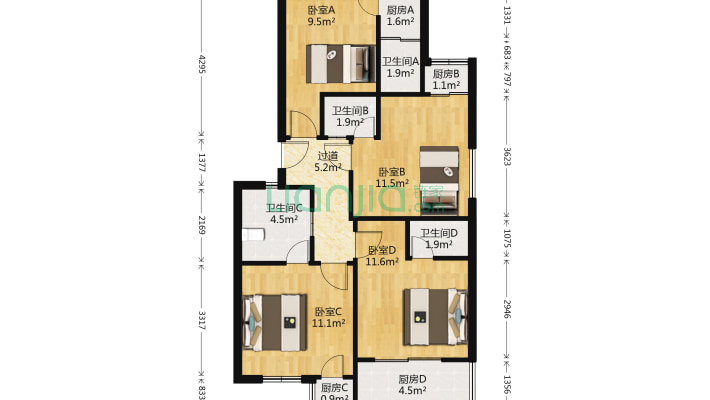 西溪花园凌波苑二手房实景图