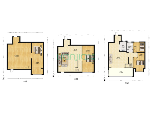荣盛山湖樾 5室2厅1卫 266平方