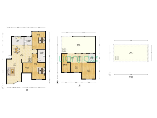柳湖花园 4室2厅3卫 221平方
