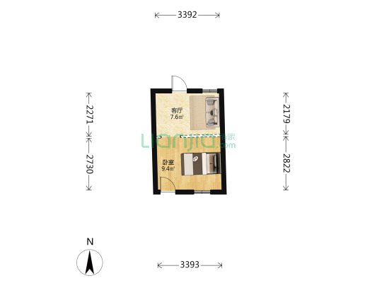 中岸巷 1室1厅0卫 19平方