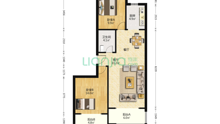 阳光嘉园二手房实景图