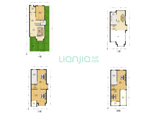 水岸丽都 4室2厅3卫 237平方